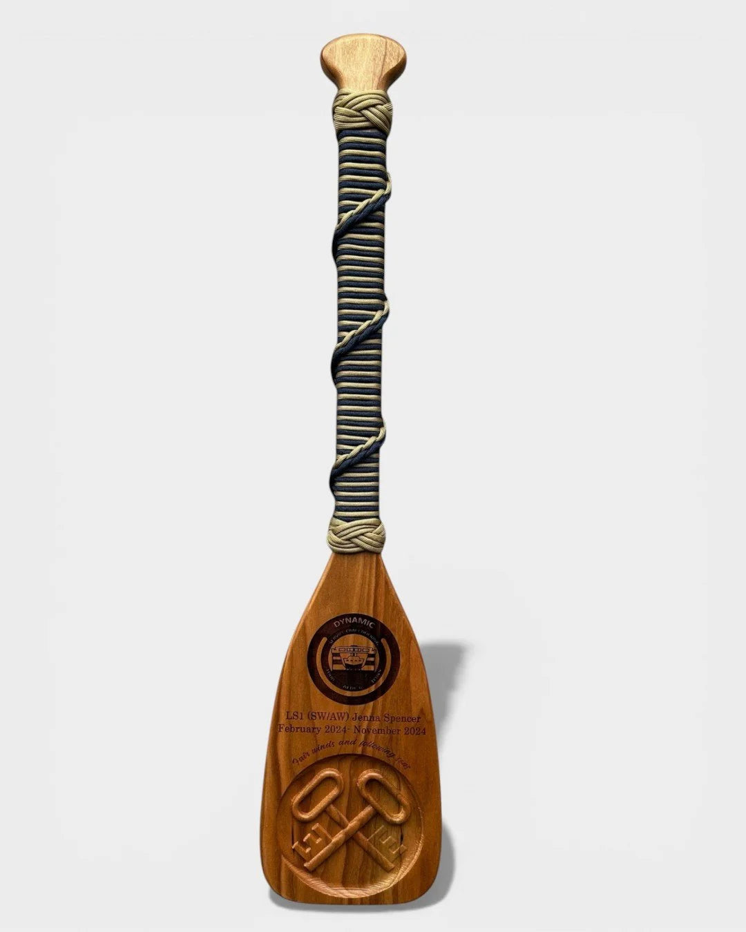 US Navy Rating Paddle | Custom Engraved Rate Insignia Gift – Knot