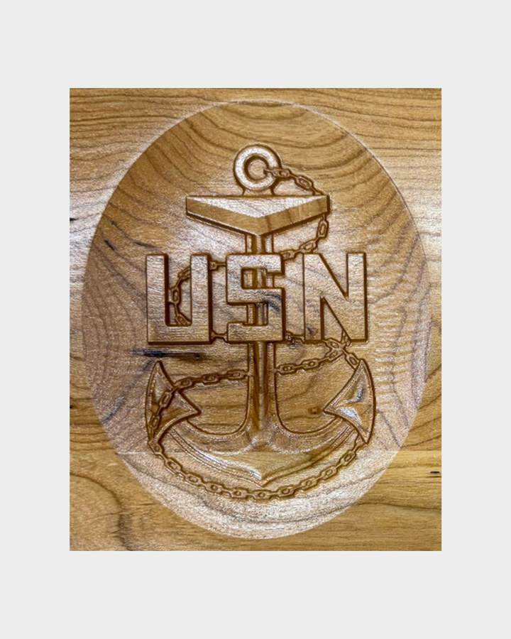 3D Chief Anchor Plaque
