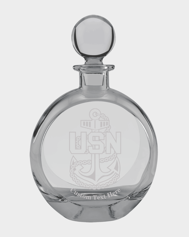 Round Glass Decanter - 750mL