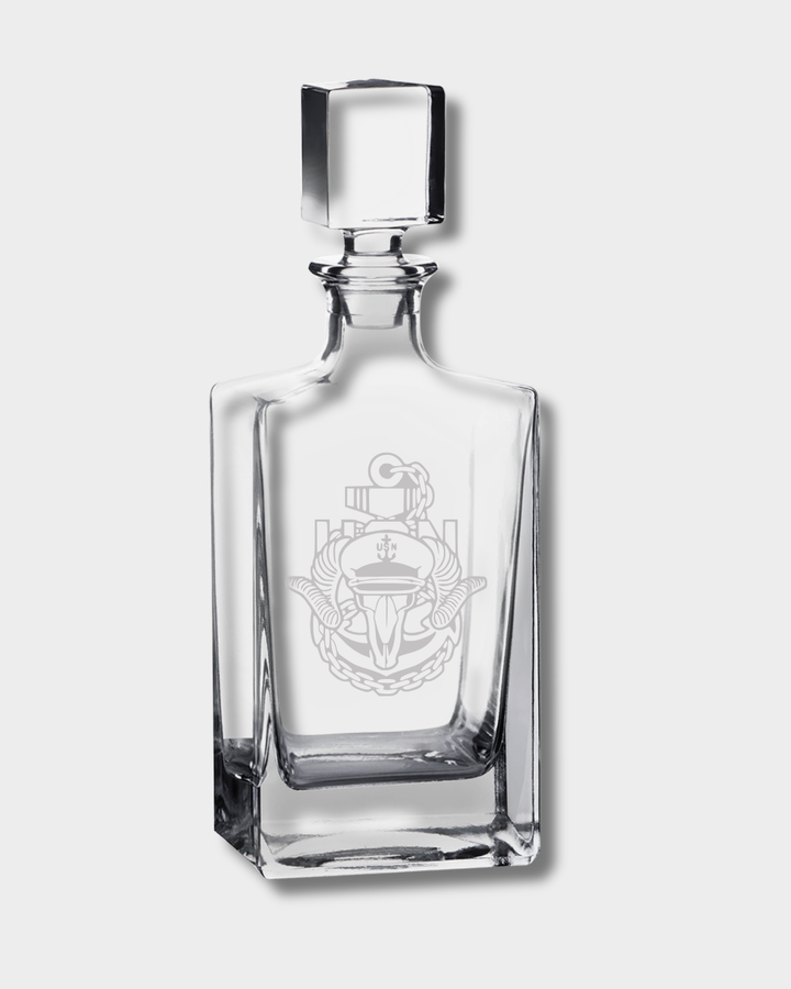Rectangle Glass Decanter - 810mL