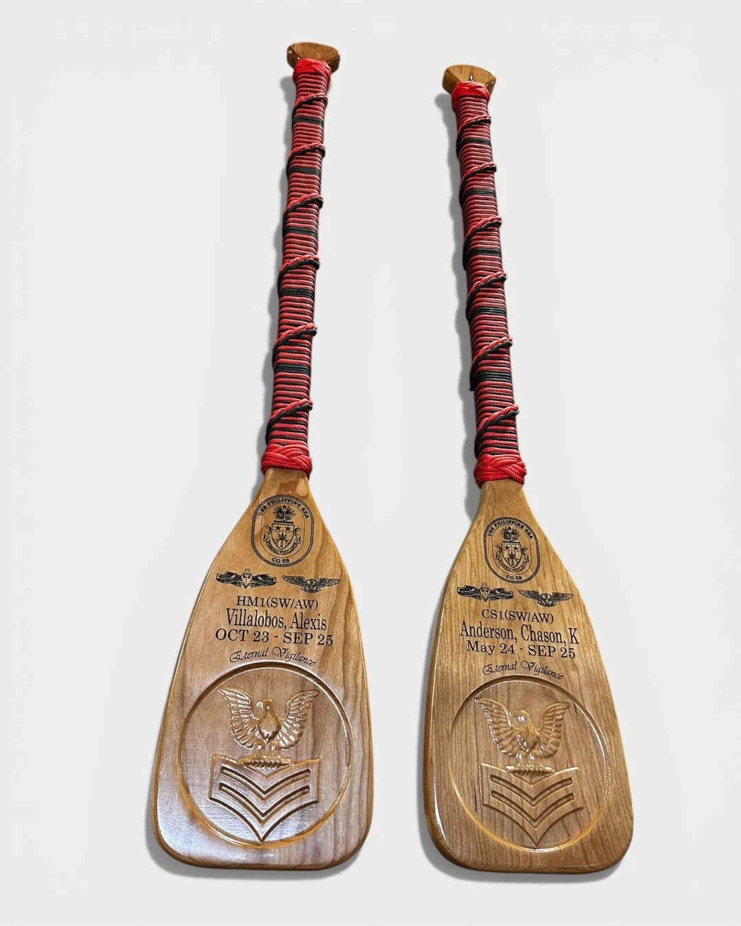 Navy and Coast Guard Petty Officer Paddle