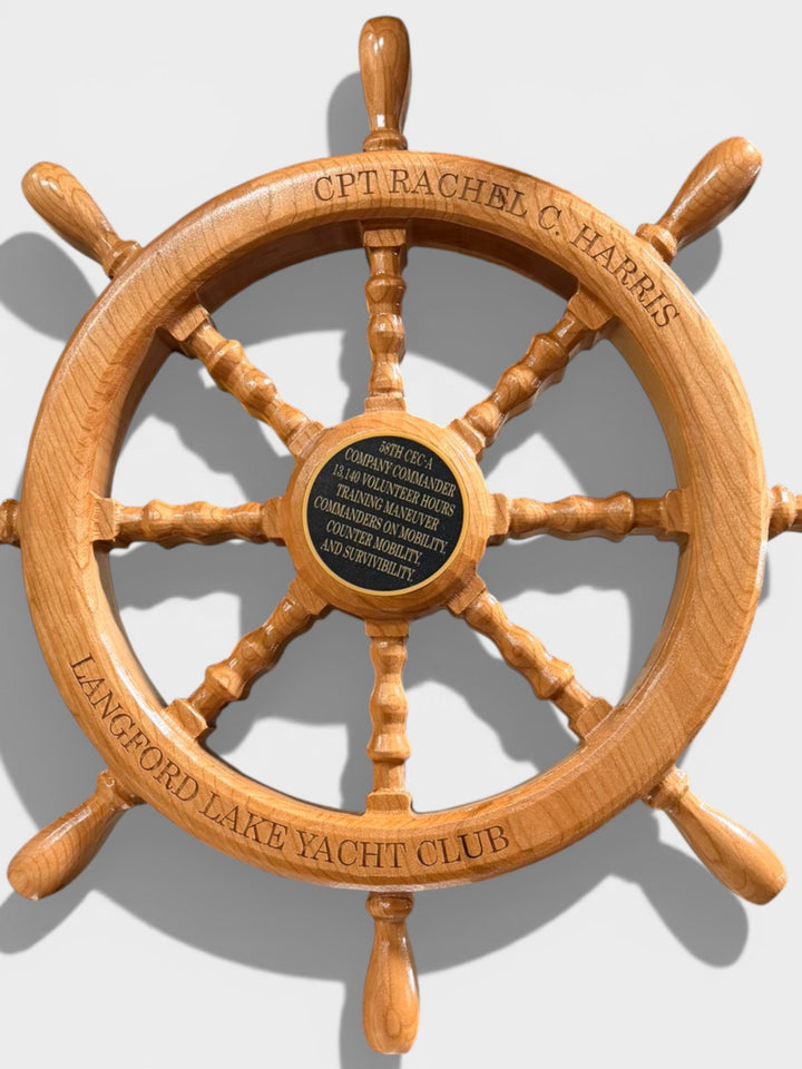 Wooden Ships Wheel