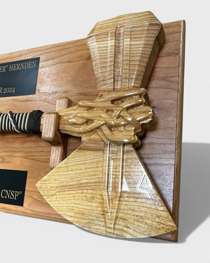 Stormbreaker Axe and Plaque