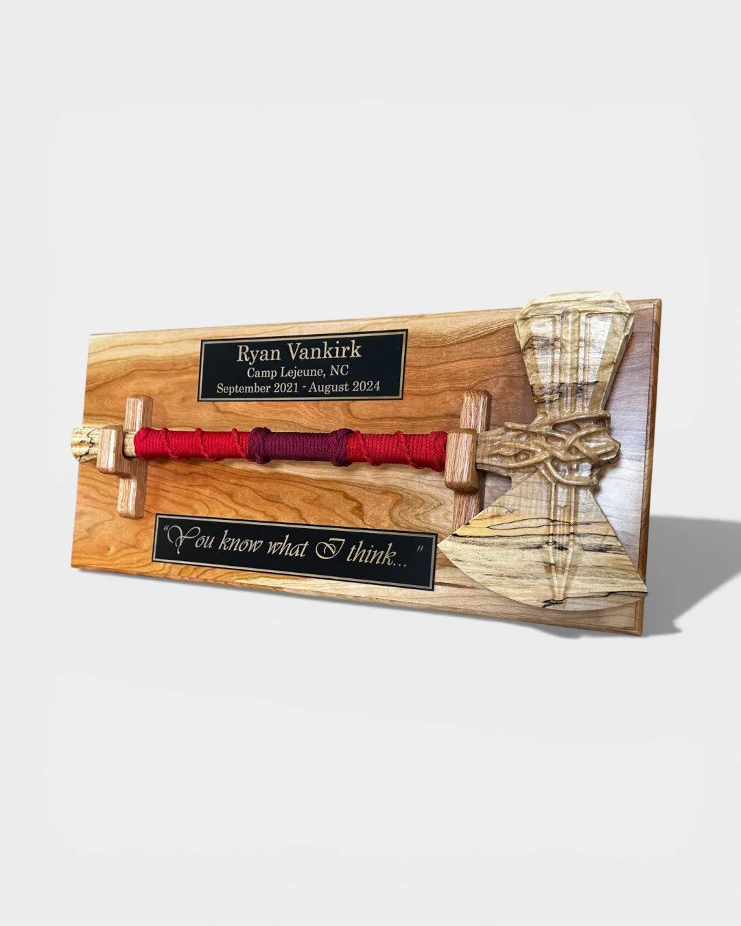 Stormbreaker Axe and Plaque