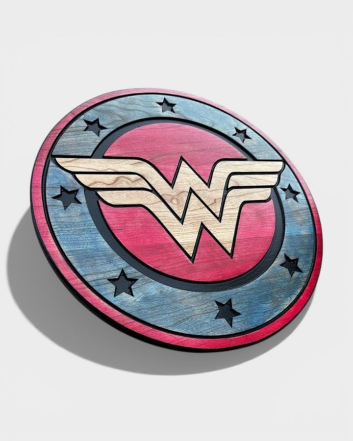 Wonder Woman Shield Plaque