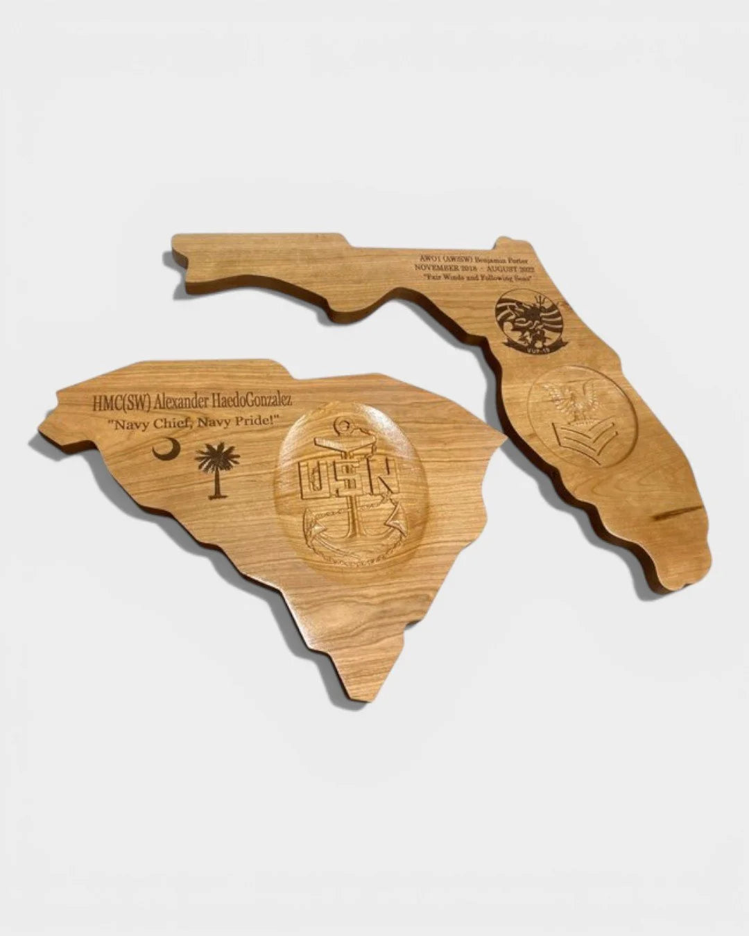 State Shaped Plaque