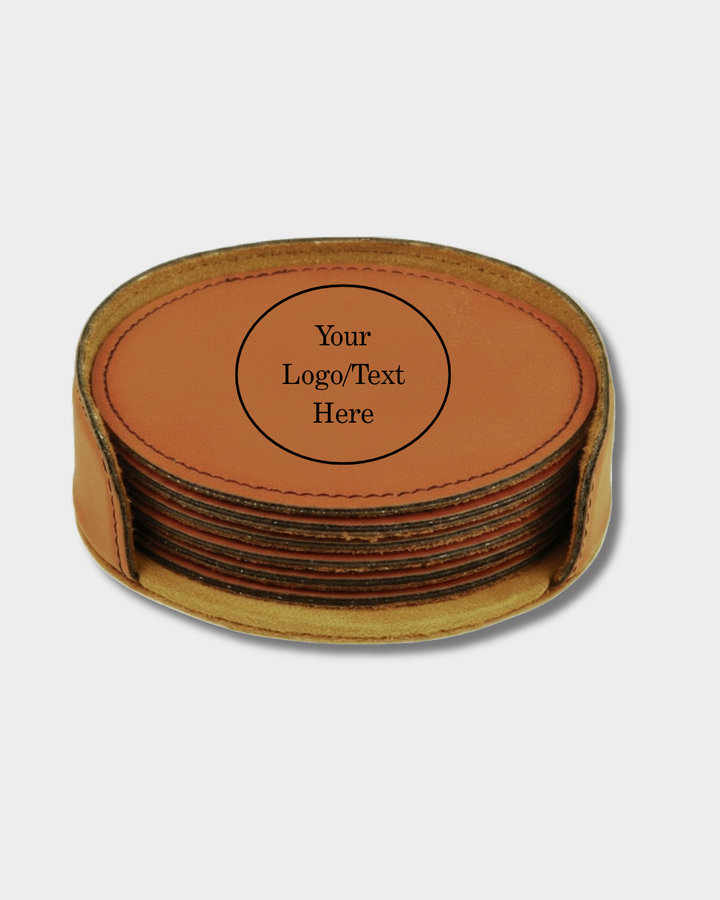 Leatherette Coasters (Set of 6)