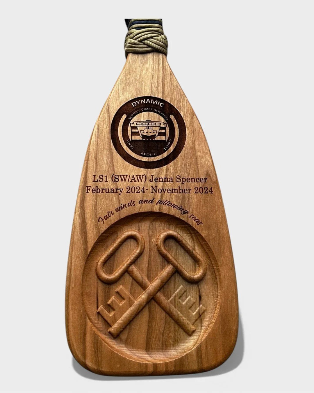 Navy and Coast Guard Rating Paddle