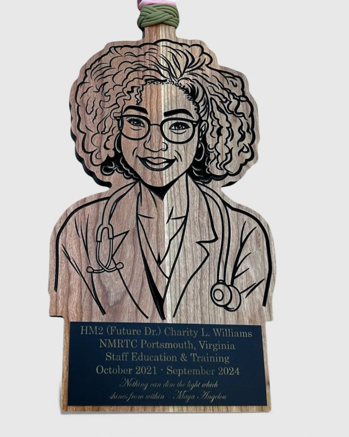 Female Medical Paddle Doctor/Nurse