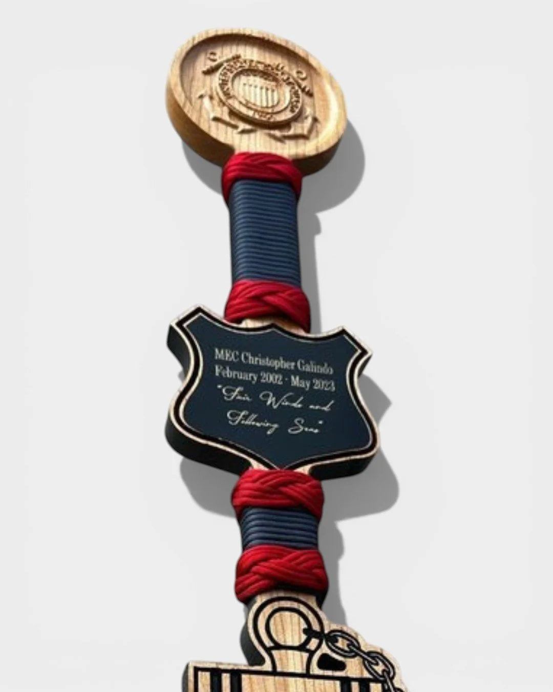 Coast Guard Chief Anchor Paddle